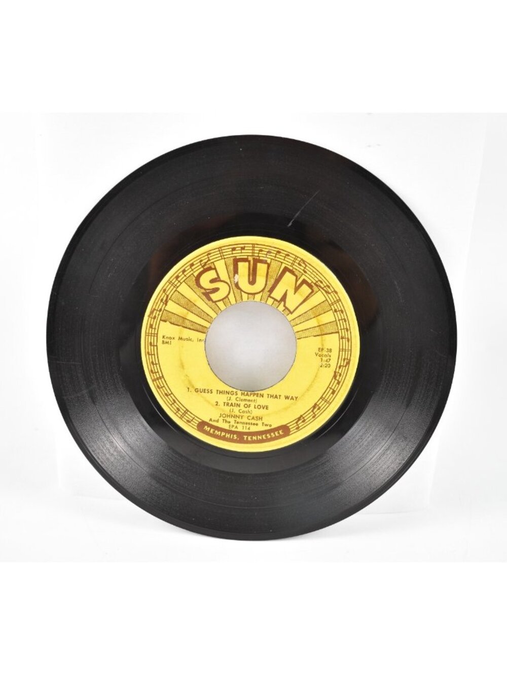 1958 Johnny Cash - Next in Line - Train of Love - Guess Things Happen That Way - Picture 3 of 4